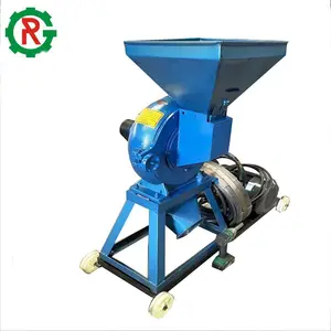 Rice husk peanut shell walnut coconut shell hammer mill crusher