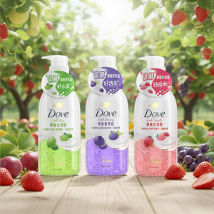 Gel de Ducha Líquido Esencia en Botella Grande con Vitamina E, Control de Grasa, Fragancia Duradera, Burbujas de Leche y Frutas, Nutritivo - Product Image 2