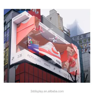 P2.5 p3 schermo di visualizzazione principale video 3D dell'installazione fissa impermeabile all'aperto per la pubblicità