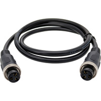 Connecteur étanche IP65 surmoulé à 3 broches GX16 pour câble de signal de caméra, équipement automobile et industriel