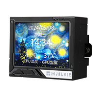 CPU thermique droit refroidisseur d'eau Frozen Prism 360 NOIR ARGB écrans LCD liquide refroidisseur de processeur refroidisseur d'eau
