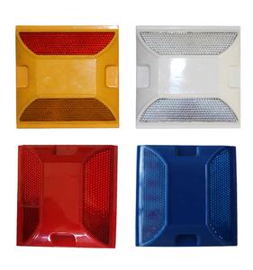 Réflecteur routier, œil <span class=keywords><strong>de</strong></span> chat, réflecteur en plastique, borne <span class=keywords><strong>de</strong></span> signalisation routière réfléchissante, borne <span class=keywords><strong>de</strong></span> signalisation routière en plastique standard américain - Product Image 4