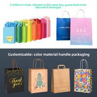 Maßgefertigte Hochwertige Schwarze Kraftpapier-Tragetasche mit Siebdruck, Recycelbar, Einwandig/Doppelwandig für Kaffee/Milchtee, Handtasche, Geschenkverpackung
