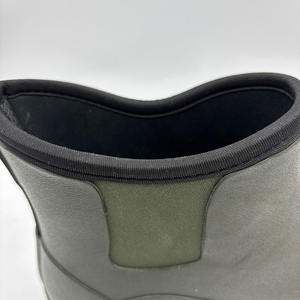 Custom LOGO Agricultural <strong>Short</strong> Waterproof Anti-Slip Hard-Wearing Ankle Garden Rubber Rain Boots Outdoor Neoprene Mud Shoes - Product Image 4