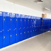 Casiers de gym très demandés, casiers pour étudiants, casiers pour personnel d'hôtel, faciles à assembler, résistants à la rouille et aux dommages