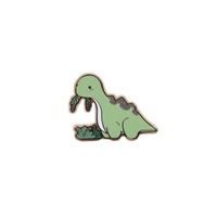 Fabricant personnalisé en alliage de zinc feuille verte découpée en forme d'oiseau en métal doré emblème broche patch dur émail doux épingle à chapeau insigne en métal