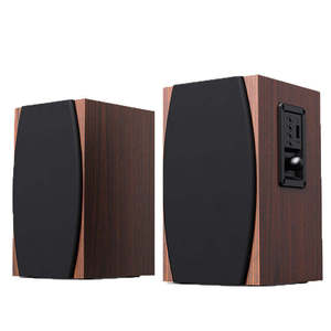 Enceinte de bibliothèque active Bluetooth 2.0 multimédia de qualité OEM avec boîtier en bois, alimentation CA - Product Image 5