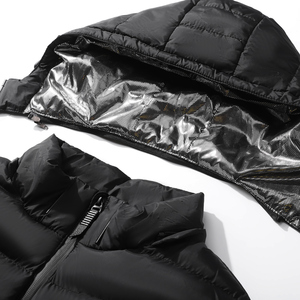 <span class=keywords><strong>Gilet</strong></span> <span class=keywords><strong>chauffant</strong></span> d'hiver décontracté pour hommes en coton rempli de 5 zones de chauffage intelligentes Contrôle de la température <span class=keywords><strong>Batterie</strong></span> non <span class=keywords><strong>incluse</strong></span> (5V) - Product Image 3