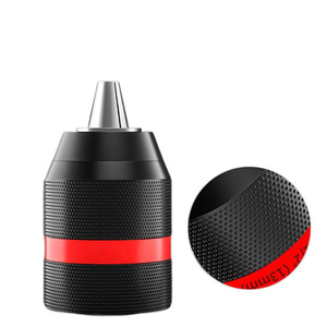 Portabrocas de 3 mordazas de acero para taladro manual, 3/8, 1/2, 10mm, 13mm, con cono Morse MT2 - Product Image 2