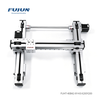 FUHT-40B42-XY-H3-X200Y200 Mesa de Deslizamiento Cruzado de Eje XY de 200mm de Carrera Efectiva, Módulo Multieje de Posicionamiento de Alta Precisión