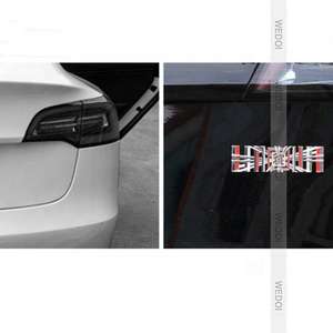 Autocollants en alliage d'aluminium pour <span class=keywords><strong>logo</strong></span> de voiture Badge de queue pour <span class=keywords><strong>tesla</strong></span> accessoires extérieurs autocollants de voiture pour <span class=keywords><strong>tesla</strong></span> accessoires - Product Image 5