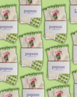 Chaussettes courtes pour femmes POPSOX - Mélange de coton tricoté, antidérapantes, séchage rapide, respirantes, pour yoga, pilates, barre, gym, calcetines