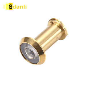 Hot Selling Modern 180 Degree Zinc Alloy Door Magnifier Peephole <strong>Viewer</strong> with Movable Cover for Hotel Home Security - Product Image 4