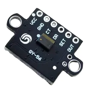Electronic parts GY-56 infrared laser distance measurement module serial or IIC communication distance setting switch output