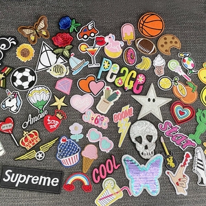 ECO Custom ized Kids Bügeln auf gestickte Kinder Niedliche Cartoon Aufbügeln Stick flecken für Kleidung Kleidung - Product Image 6