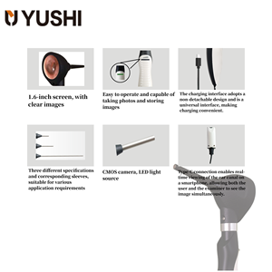 Electric Reusable Veterinary Otoscope Rhinoscope ENT Examination Scope Digital Video for <strong>Cat</strong> Dental Instruments CN - Product Image 2