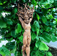 Forêt Déesse Statue Résine Décoration Jardin Artisanat Décoration De Noël Statue Arbre Dieu Décoration