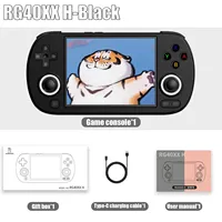 Console de jeu portable rétro ANBERNIC RG40XX H 64 bits Linux, écran IPS 4,0'', prend en charge la sortie BT HD-TV RG40XXH