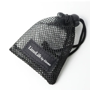 Factory-made Custom Woven Eco-Friendly Polyester Drawstring <b>Net</b> <b>Bags</b> for Soap Golf Balls Audio Storage & Sandwiches - Product Image 2