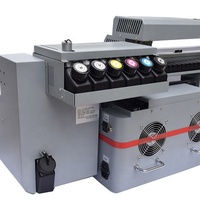 Imprimante jet d'encre UV à plat industrielle haute précision A2 4060, solution d'impression tout-en-un pour le bois, le métal, le verre, les coques de téléphone, le cuir