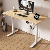 Table Électrique Télescopique Réglable en Hauteur pour Ordinateur Portable, Table Intelligente, Gaming, Travail à Domicile, Ordinateur de Bureau pour la Maison