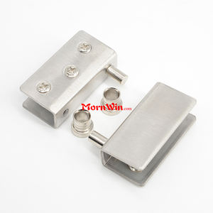 Clips en acier inoxydable porte en verre carrée guide pince - Product Image 2