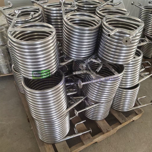 Paslanmaz çelik SS304 Weldlss HERMS bobin sıcak likör tankı Wort Chiller <span class=keywords><strong>1</strong></span>/<span class=keywords><strong>2</strong></span> "boru bobini - Product Image 2