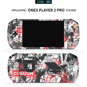 Pegatinas OneX Player 2 Pro, piel antiarañazos de TPU para reproductor de videojuegos, modelo 250 - Product Image 4