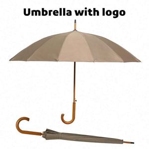 Parapluie Droit Automatique de Haute Qualité, le Plus Populaire, en Promotion, Vente en Gros, Pas Cher, pour Soleil et Pluie, avec Logo Personnalisé - Product Image 5