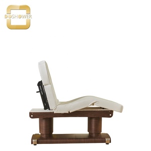 <span class=keywords><strong>Table</strong></span> d'épilation au laser électrique marron de luxe avec traitement Microneedling Fourniture de salon de beauté avec propriétés de massage - Product Image 4