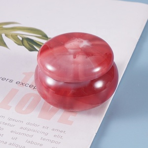 DM558 Molde de resina de silicona para caja de almacenamiento de tarros de colorete, lata sellada redonda para joyas, Molde Para Resina <span class=keywords><strong>Exposi</strong></span> para decoración de escritorio y hogar - Product Image 3