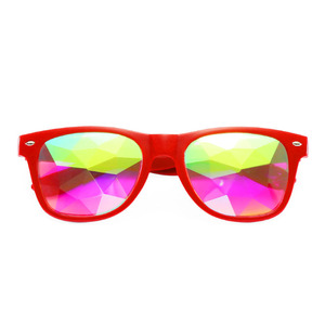 شعار مخصص الأوجه ، udv400 diffrection Gafas Caleidoscopicas Vaso De Cristal للحفلات/الهذيان مع إطار الكمبيوتر - Product Image 2