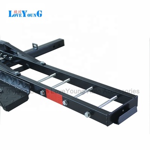 LoveYoung Porte-<span class=keywords><strong>moto</strong></span> en acier noir anti-inclinaison avec <span class=keywords><strong>support</strong></span> de <span class=keywords><strong>support</strong></span> arrière de rampe de <span class=keywords><strong>support</strong></span> pour motos de Scooter - Product Image 4