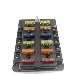 Dc 12V 24V 12 Way Circuit Automotive Blade Fuse Box