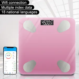 Body Scale With App Electronic Smart Bathroom Weighing Scale