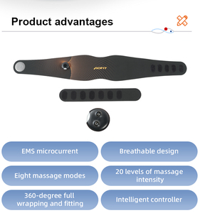 Supporto Elettrico per la Vita con Forte Protezione, Movimento Flessibile, Cuciture Rinforzate, Leggero, Resistente, Stabilizzatore Articolare per Fitness - Product Image 5
