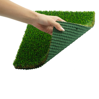 Rumput Buatan Komersial Ramah Lingkungan yang Tahan Lama untuk Area dengan Lalu Lintas Tinggi & Lantai Acara di Halaman Belakang Tahan Air Mudah Dipasang