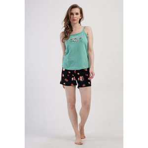 Women's Empire Waist Chiffon Wrap <b>Skirt</b> Korean Style Short Oval Strap <b>Skirt</b> Sequins Print Decoration XS Size <b>for</b> Spring <b>Summer</b> - Product Image 3