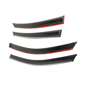 Visiera della finestra della visiera della portiera dell'auto cromata sul retro del portello del materiale durevole premium portatile per teana 2013-2016 - Product Image 3