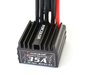 Flycolor Bộ Điều Khiển Tốc Độ Điện Tử ESC Xe Hơi Điều Khiển Từ Xa 18A 25A 35A 45A 60A 80A 120A 160A 2-3S Cho Tốc Độ Đua Xe Điều Khiển Từ Xa - Product Image 5
