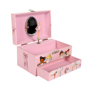 Carillon Ballerina Personalizzato Ever Bright da 5 Pollici con Cassetto, Portagioie con Musica Classica per Bambine, Ideale come Regalo per le Festività - Product Image 2