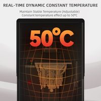 Impresora 3D LCD Industrial K1 (7K/13.6") con Nivelación Automática, Impresora 3D de Resina LCD SLA SLM para Modelos de Figuras de Acción
