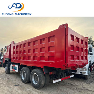 Truk Dump Bekas Berkualitas Tinggi Howo 6x4 Truk Dump 10 Roda 371HP untuk Konstruksi Pengangkutan Tanah Terbuk, Pasir, dan Kerikil - Product Image 3