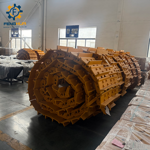 Assemblaggio di Cingoli in Acciaio per Bulldozer, Scarpa del Cingolo per D3D D4C D4D D4H D41 D45, Parti del Sottocarro per Bulldozer D20 D3 D30 D31 D3L D3C D3D D37 - Product Image 2