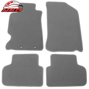 Tapis de sol pour Acura RSX 02-06, tapis de voiture avant et arrière en velours gris, 4 pièces - Product Image 1