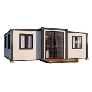 Prefab thép di động 20ft/30ft/40ft 2-3 phòng ngủ gấp mở rộng hiện đại nhỏ vận chuyển container nhà văn phòng biệt thự nhà - Product Image 1