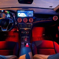Éclairage Ambiant Intérieur 12 Couleurs et Buses de Ventilation pour Mercedes CLA W117 W156 W176