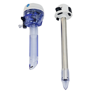 ใบมีดผ่าตัดแบบใช้แล้วทิ้ง, โทรคาร์, เข็มพร้อมปลอกสำหรับการผ่าตัดผ่านกล้องแบบส่องกล้อง ราคาโรงงาน, ขนาด 5 10 12 15 มม. - Product Image 4