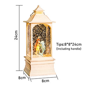 Romantica Scatola Musicale Automatica con Neve, Regalo per Ragazze, Personalizzabile, Funzionamento a Batteria, Dimensioni Medie, Luce LED per Camera da Letto - Product Image 5