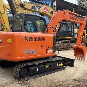 Excavadora de segunda mano con certificación CE, excavadora Hitachi Zx60 de segunda mano de alta calidad de 20 toneladas, excavadora hidráulica de segunda mano. - Product Image 3